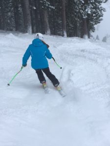 Skiing Alpine Meadows